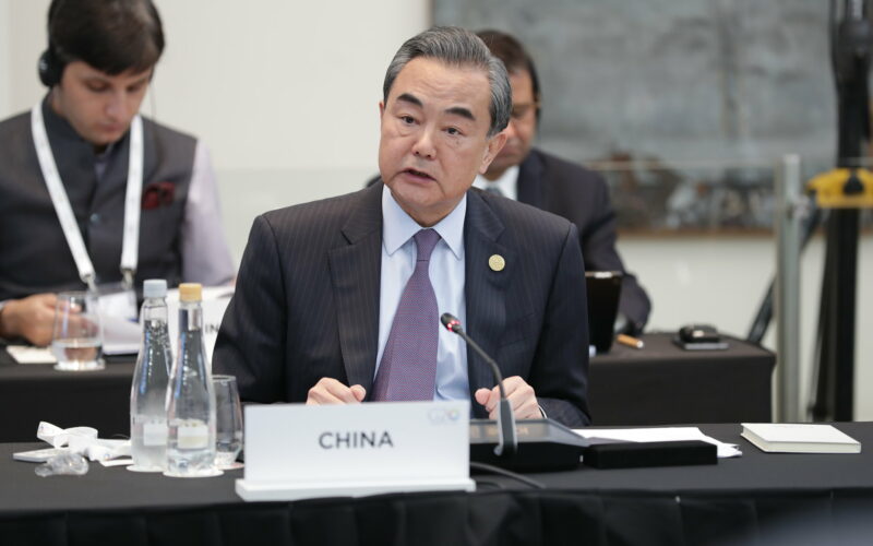 Wang Yi, minister spraw zagranicznych ChRL