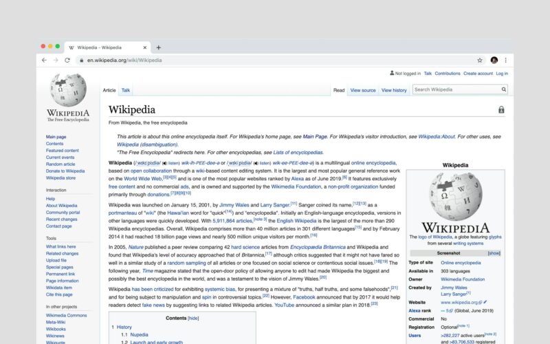 Czy Wikipedia zostanie zniszczona przez AI? / Fot. Luke Chesser / Unsplash