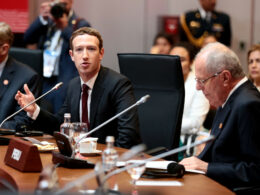 Mark Zuckerberg / Fot. Presidencia Perú / Flickr