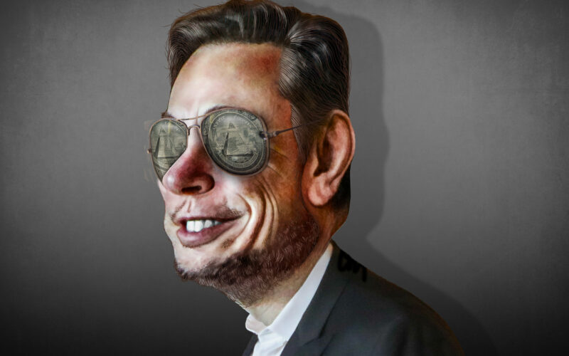 Elon Musk / Fot. DonkeyHotey / Flickr